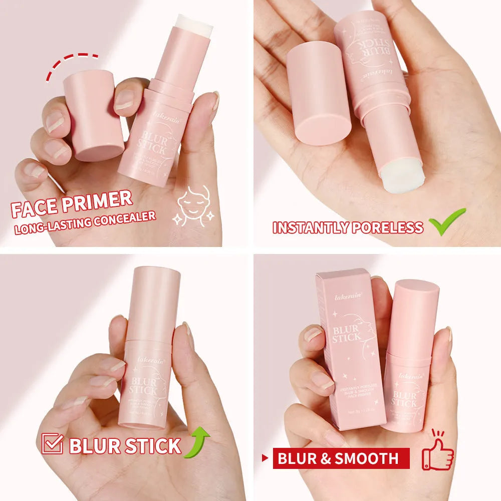 Lakerain pore invisible matte base stick in packaging with brightening and moisturising properties