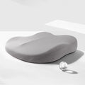 Car seat heightening cushion ice silk material 41x41x10cm size black grey pink colour options