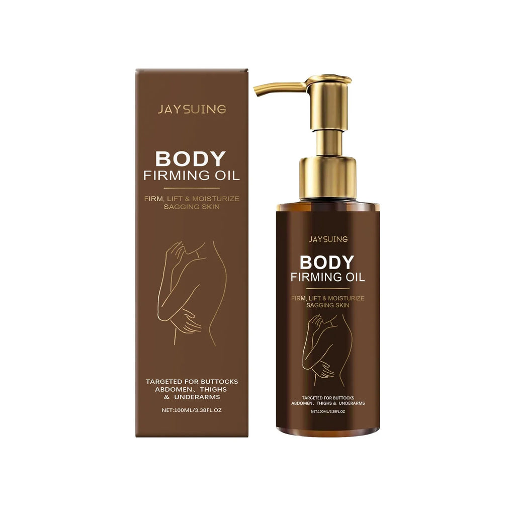 100ml nourishing body oil bottle with hyaluronic acid and coffee seed oil formula