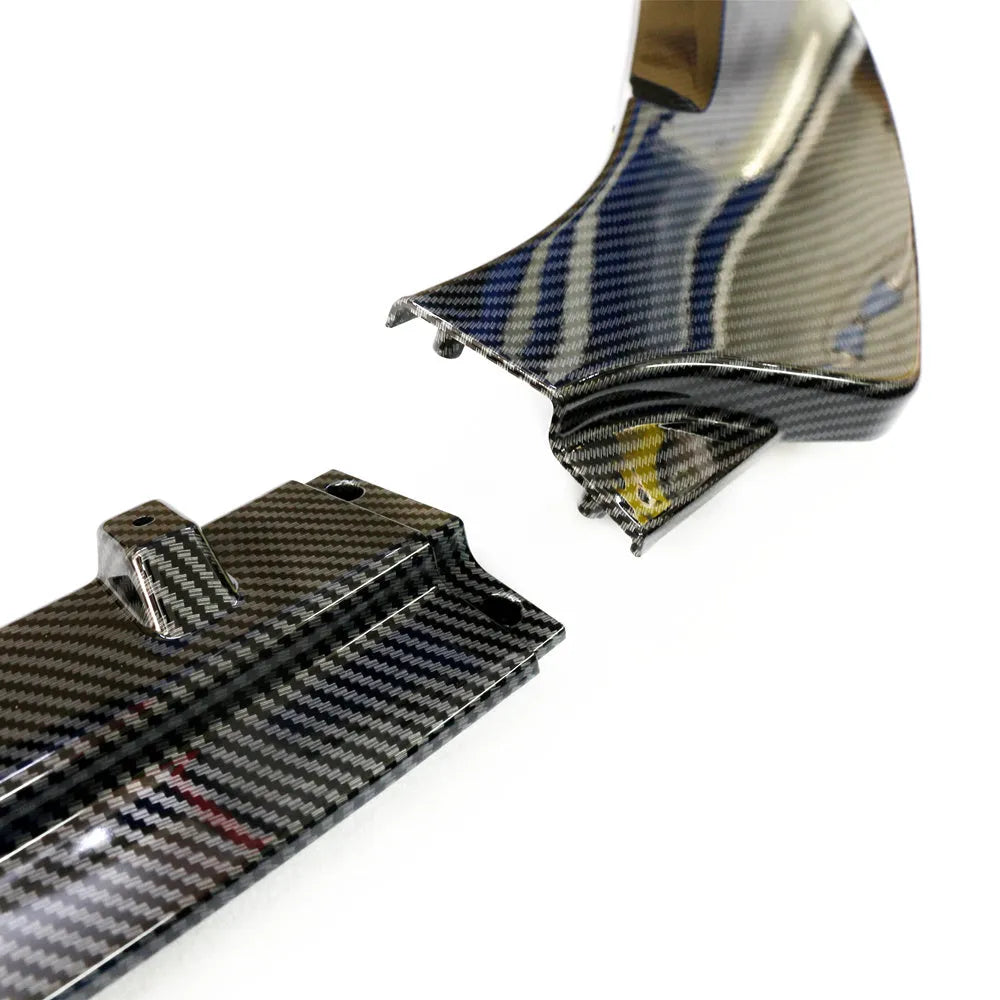 M10 model three-section front shovel for Unksera vehicle tail retrofitting in carbon braze pattern finish