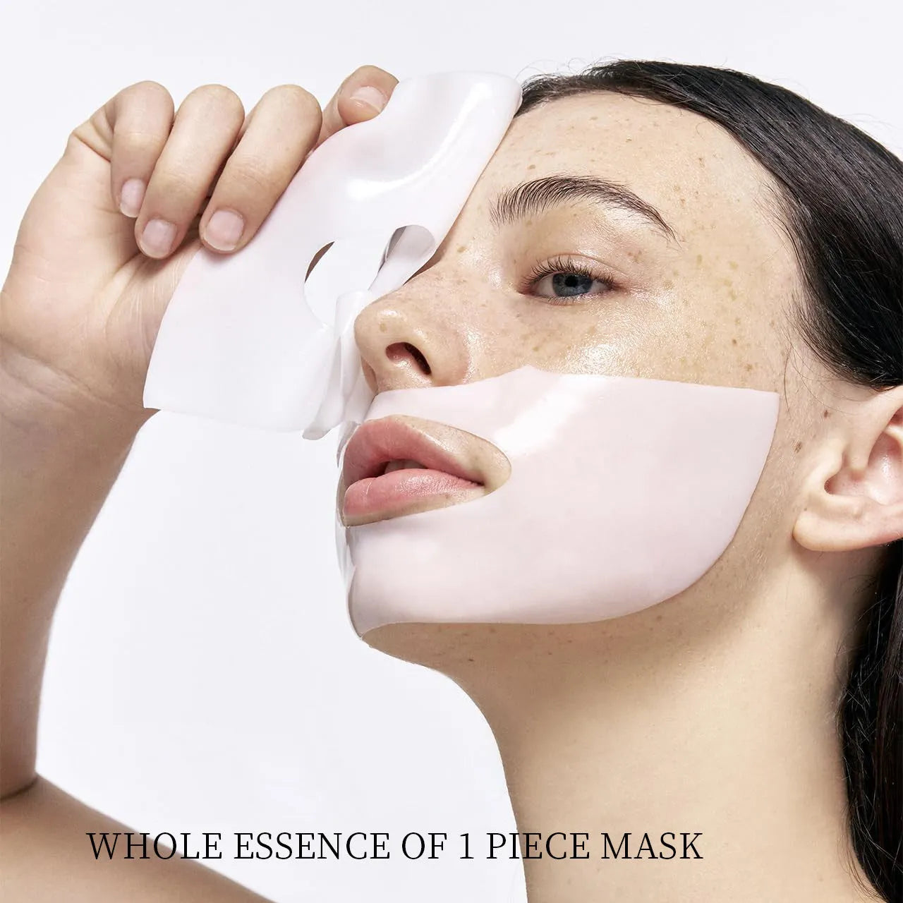 Collagen layered patch mask four-piece set with 34g serum for all skin types