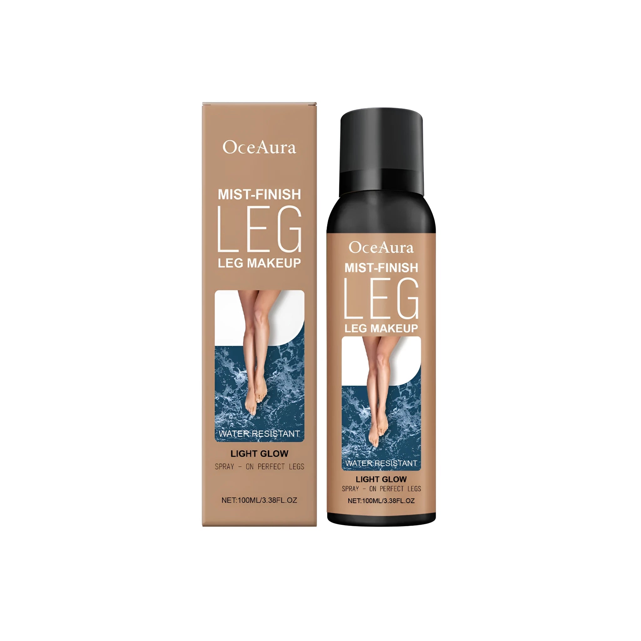 120ml leg concealer blackening spray bottle with spray mechanism