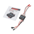 Small Boat 40A brushed electronic speed controller for RC models with connectors and adjustable climbing mode