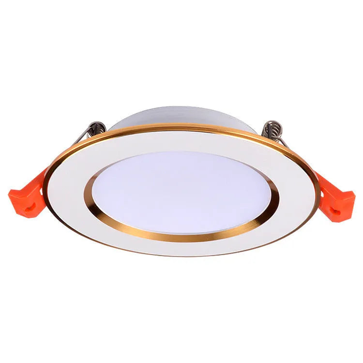 Aluminium shell anti-fog straw hat style LED recessed downlight ceiling light