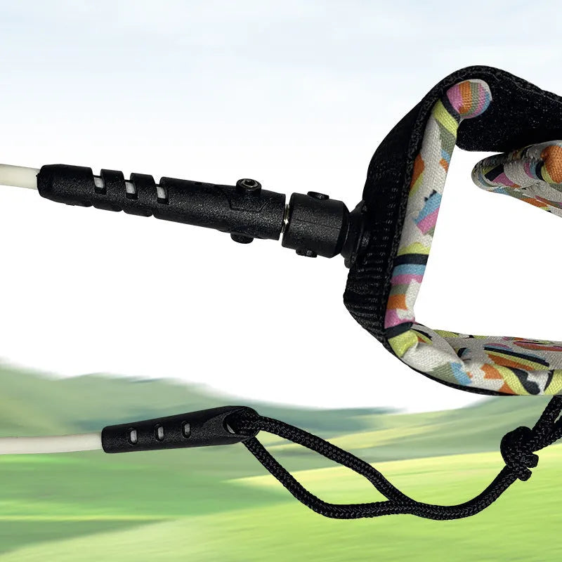 High elastic surfboard hand holding rope with 50kg tension capacity for secure board attachment