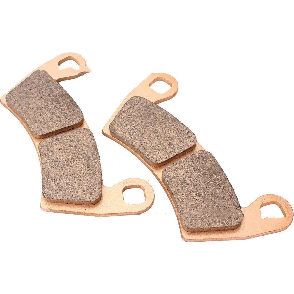 Sintered Brake Pad FA452 Explorer for Polaris ATV and UTV models, showing metallic compound construction