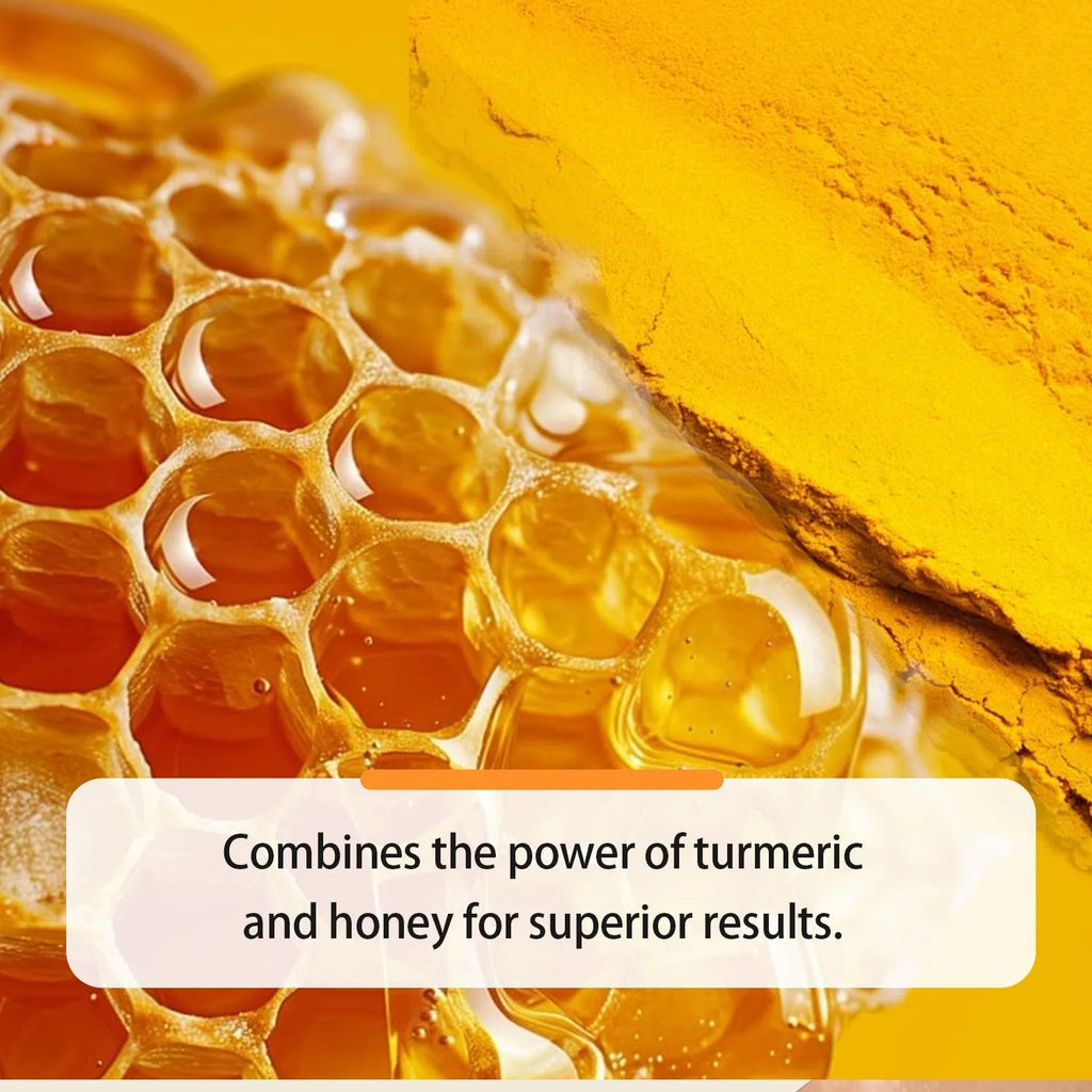 Turmeric honey essential oil 30ml bottle with neutral packaging