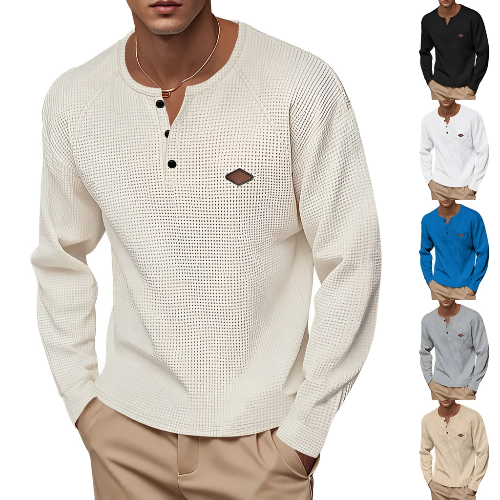 Loose fit raglan sleeve long sleeve shirt in quick-drying polyester fibre fabric