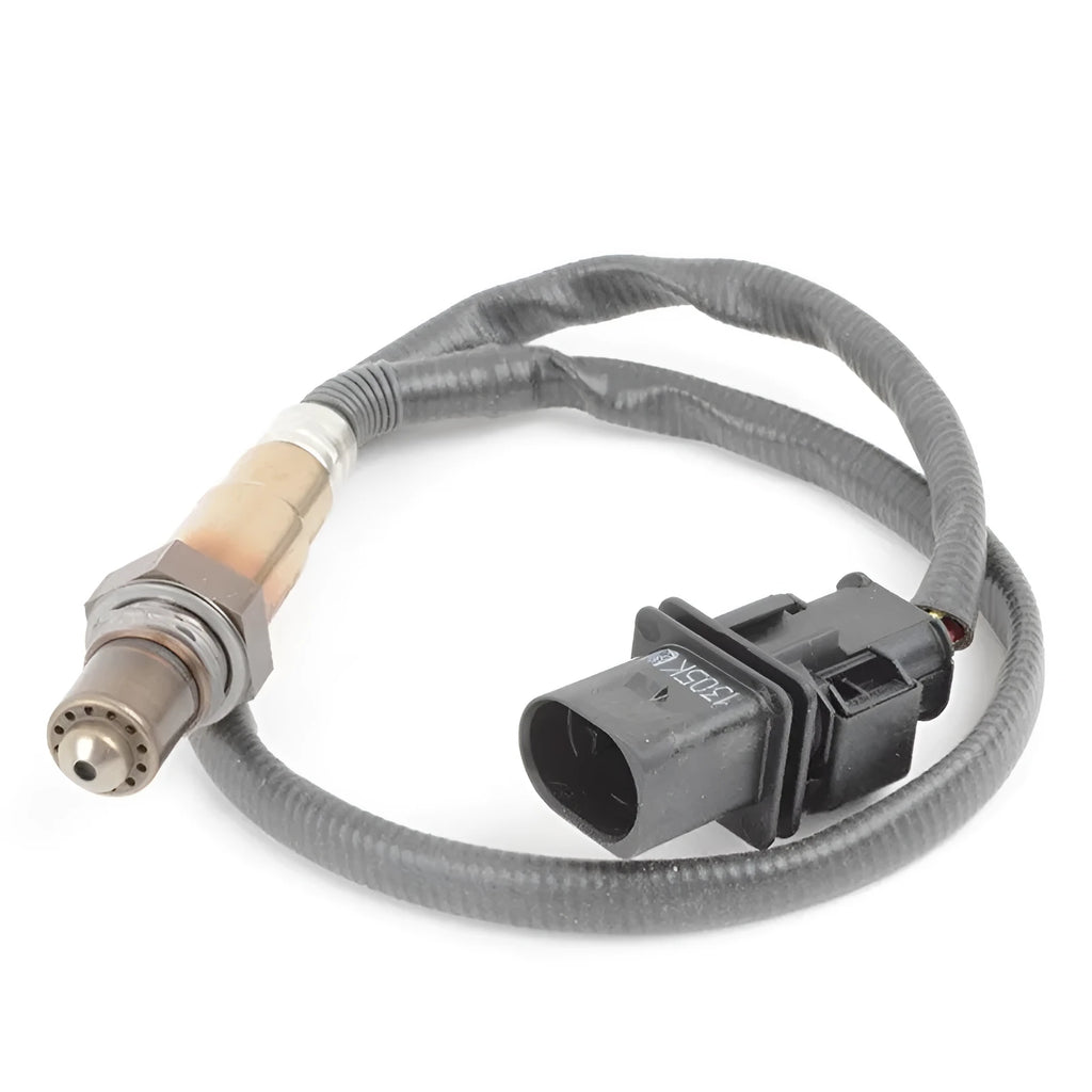 Shuanglong front oxygen sensor replacement part with connector and thread.