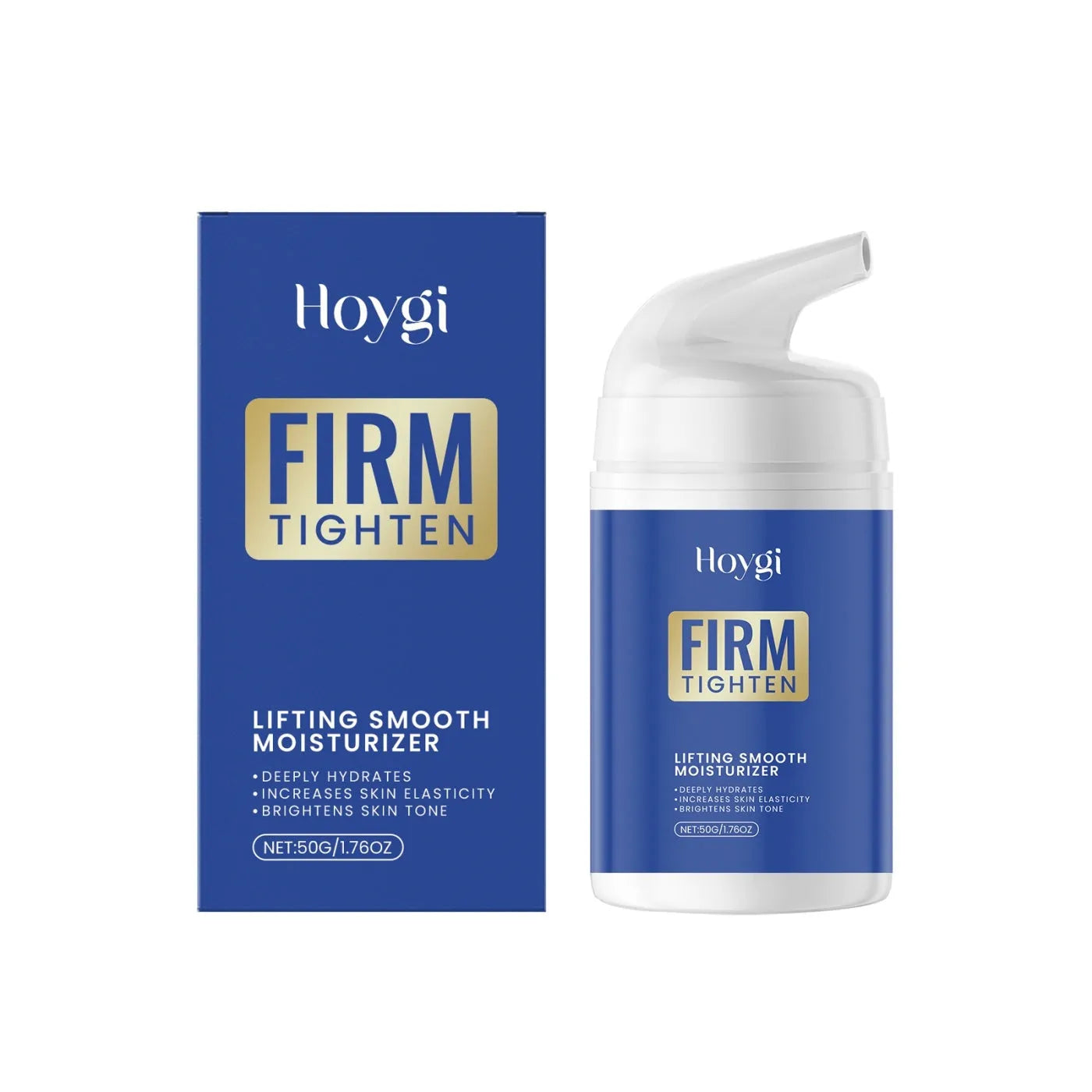 Lifting Smooth Moisturiser cream in a 50g container with hyaluronic acid and shea butter for skin hydration