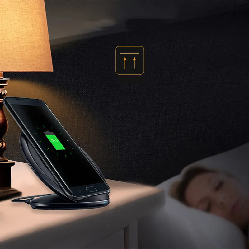 Qi wireless fast charger for Samsung Galaxy Note Edge with USB interface and multiple colour options