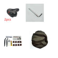 Bicycle cushion with thickened soft silicone saddle, PU leather cover, and spring suspension on a bike seat
