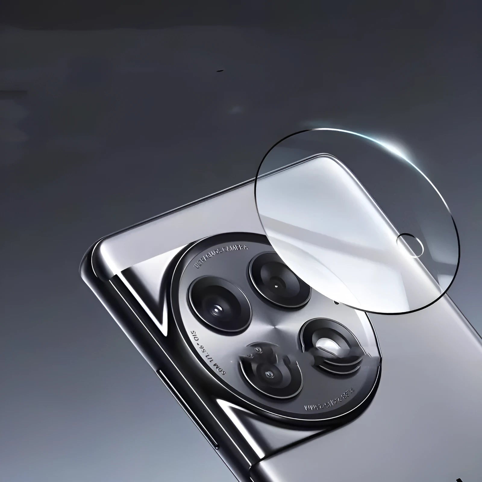 Large arc HD tempered glass screen protector for OnePlus 12 Find N3 OnePlus 11 with black alignment ring