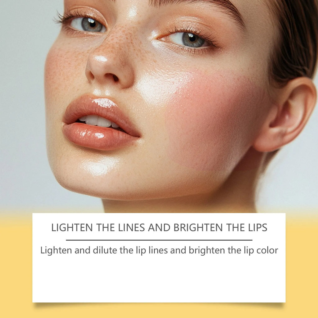 Compact gold foil nourishing lipstick in a square case, showing the bullet with subtle colour.