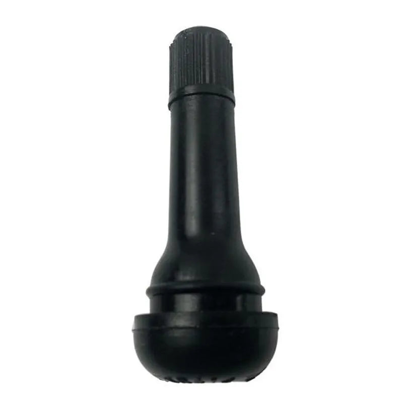 Copper tyre valve nozzle for cars with black finish, compatible with TR412 TR413 TR414 sizes