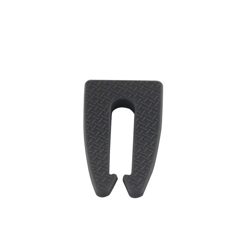 Gray hard plastic gas stove knob safety lock for household gas stove switch protection
