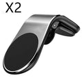 Universal car dashboard mobile phone holder with adjustable rotating ball joint in black finish