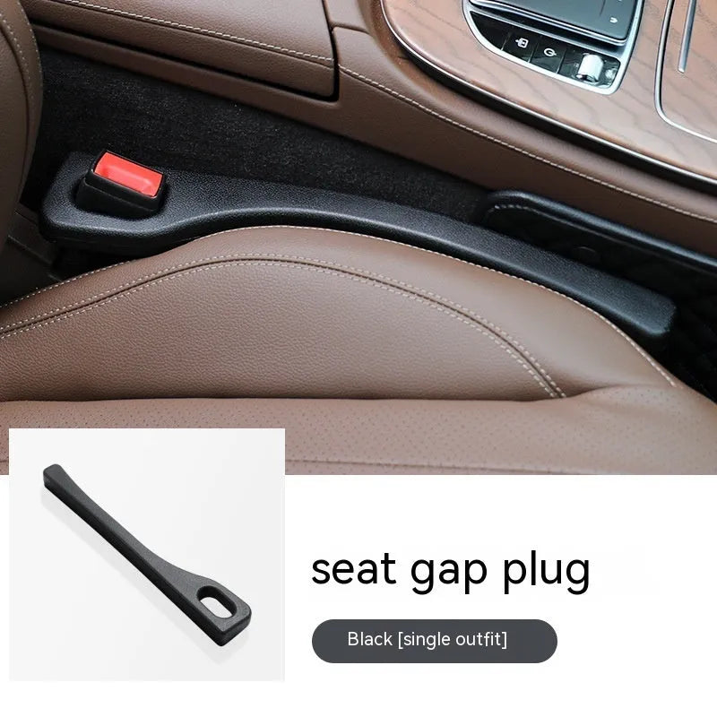 Polyurethane car seat gap filler rod in beige, black, brown, green, and red colour options.