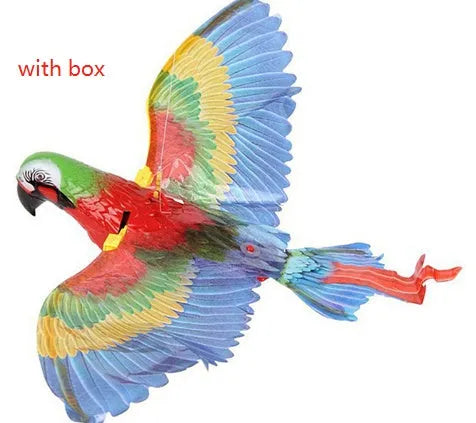 Plastic hanging eagle cat interactive toy with rotating teaser design in 25cm and 43cm lengths