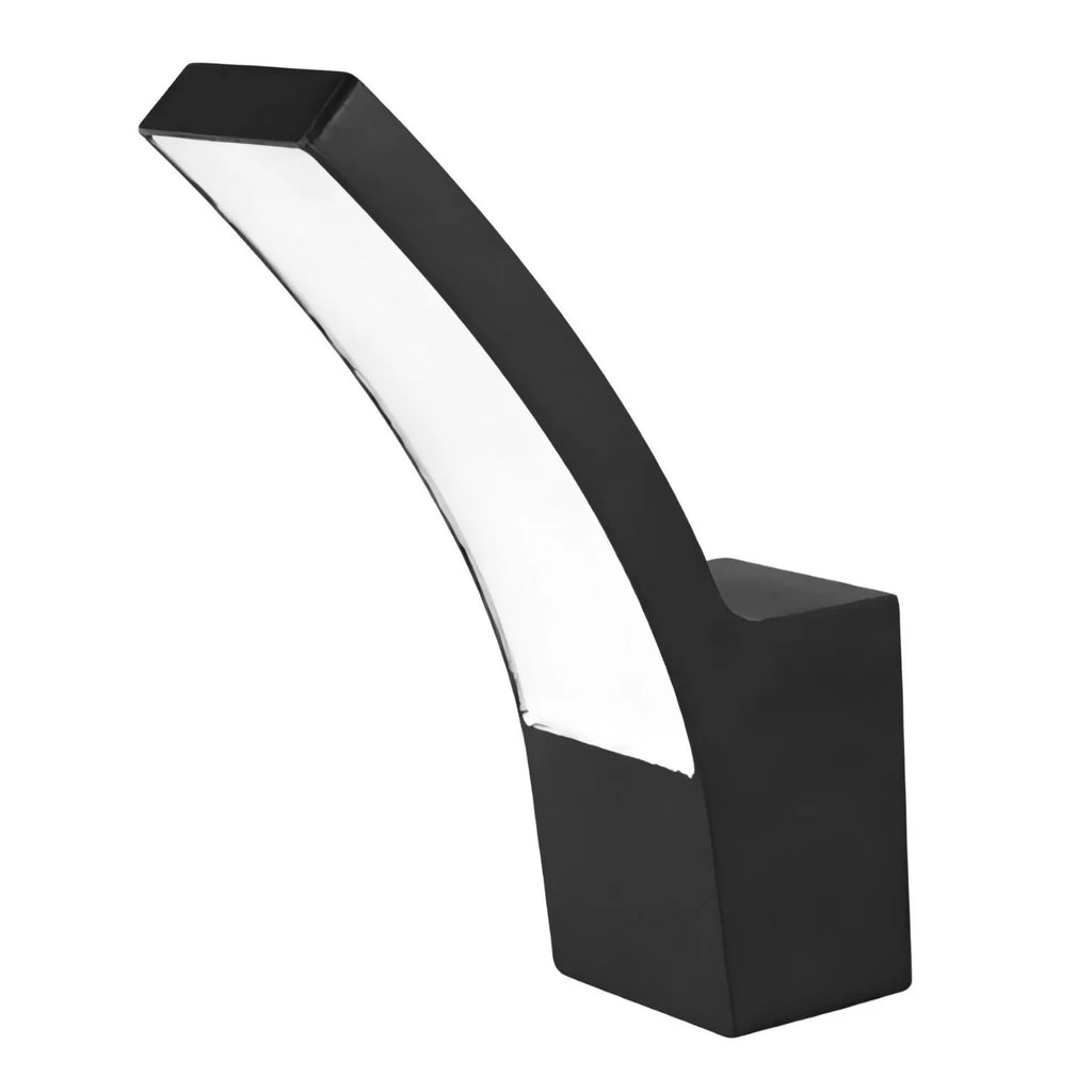 LED outdoor wall lamp with 92 LED beads, aluminium shell, IP44, 80x60x240mm, for outdoor walls