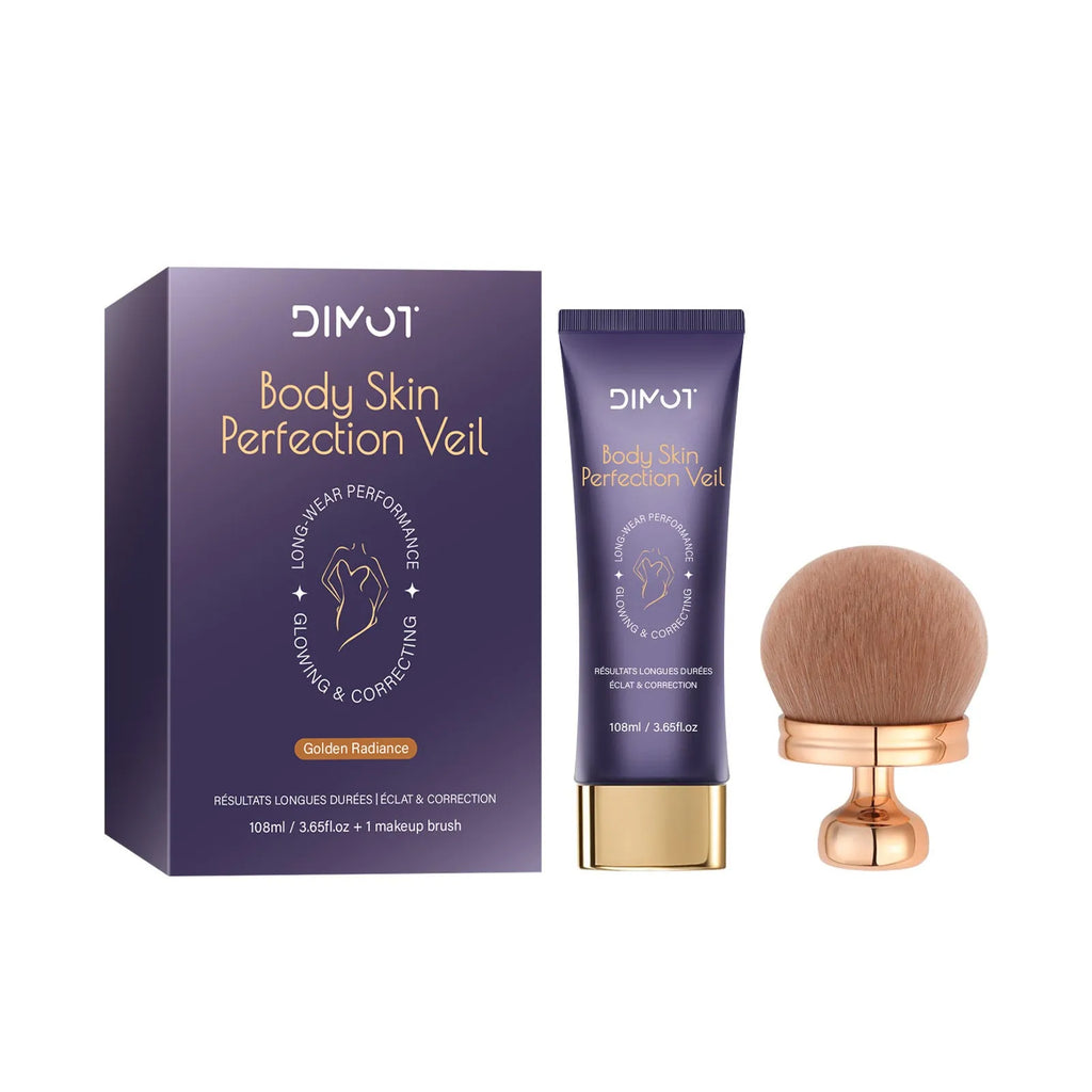 108ml waterproof body concealer cream with brush for tattoo and birthmark coverage in four shades