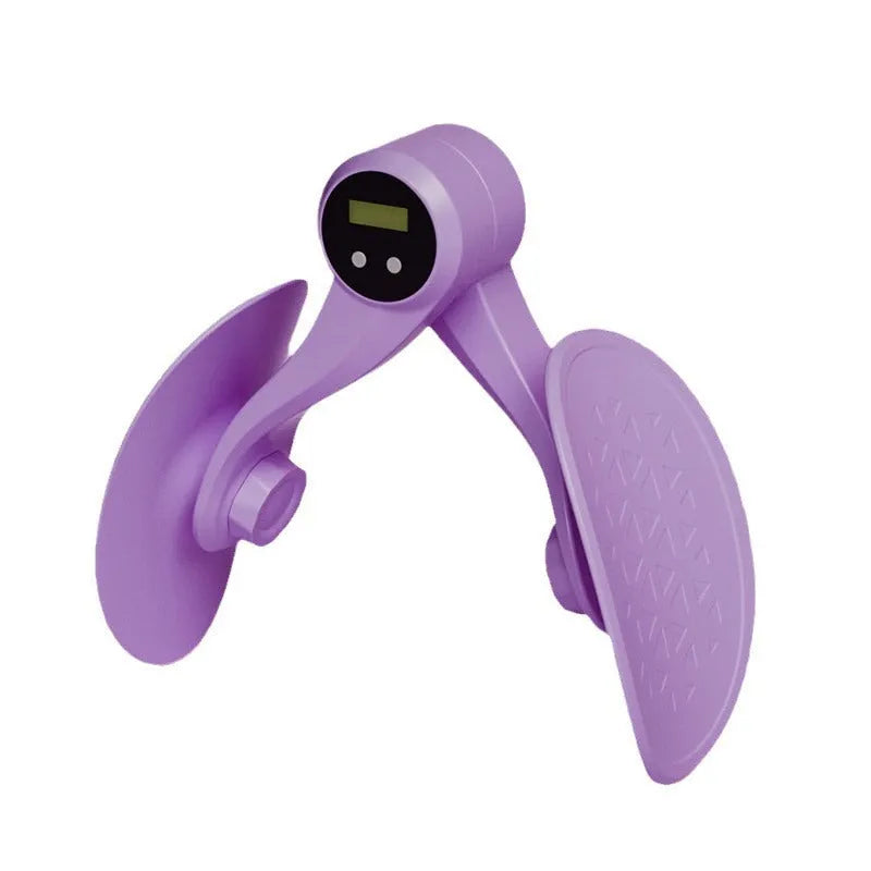 Plastic thigh leg clamp in pink or purple for fitness body shaping and health massage