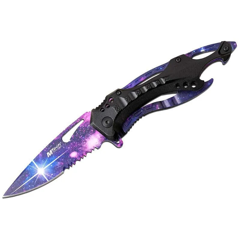 13cm CS GO Karambit knife pattern car sticker on vehicle body showing waterproof PVC material