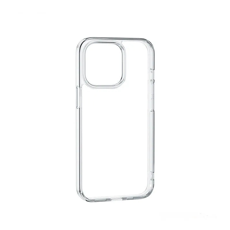 Transparent soft TPU phone case for iPhone 14, 15 Pro Max, 16 Pro Max