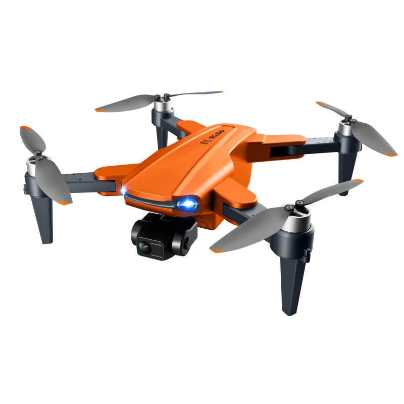 RG106PRO obstacle avoidance drone with brushless motor, GPS and three-axis gimbal, 30-50cm plastic body, metal blue or orange