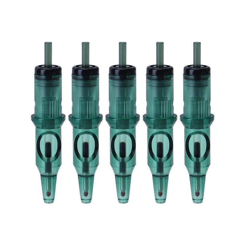 Tattoo integrated needle drawing line point colour ballpoint pen tool with 16.5cm length and 10 colour options