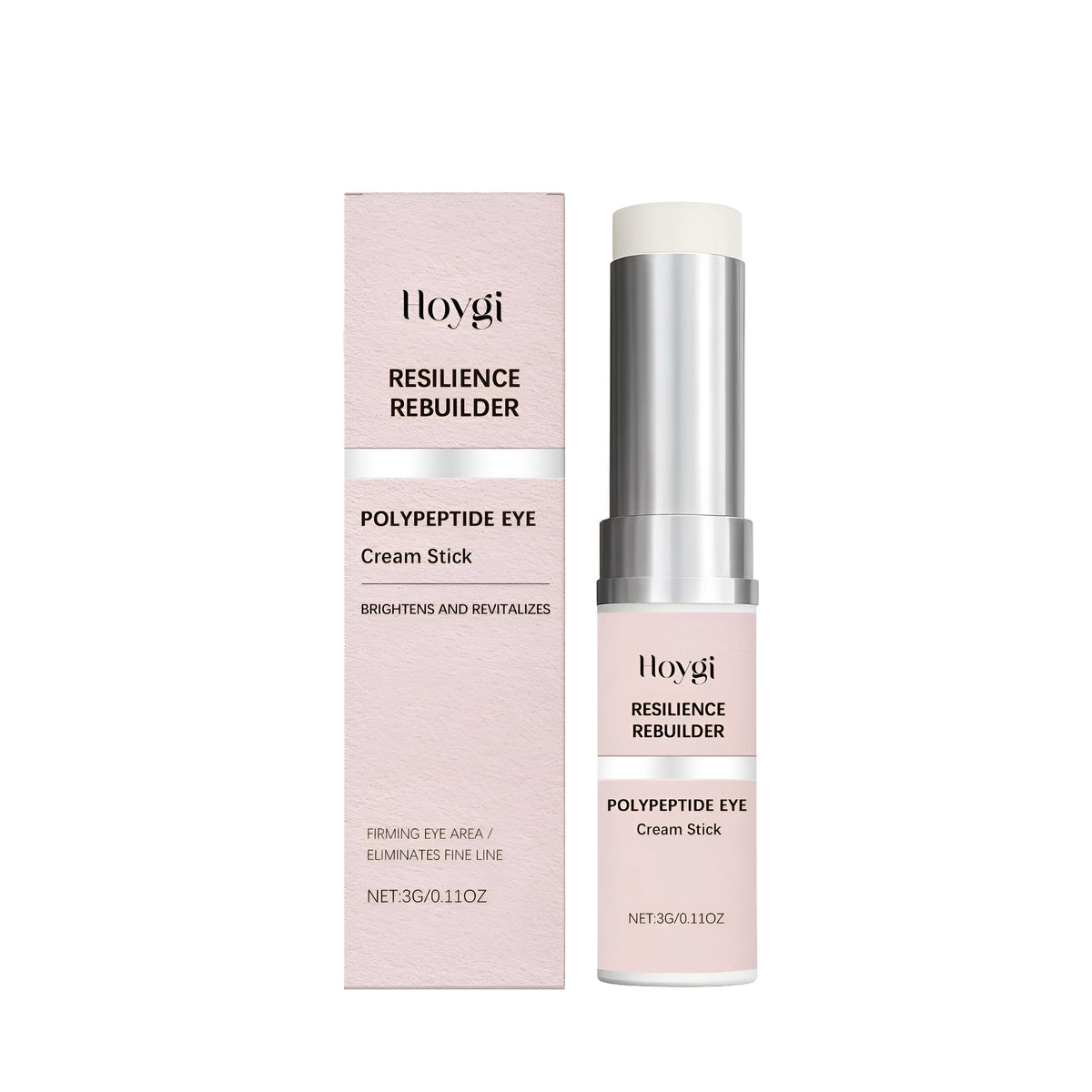 3g eye cream stick with acetyl hexapeptide-8, soluble collagen and coffee seed extract for under-eye tightening