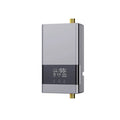 Household quick-heating water heater in gold, silver, or white with touch remote control and adjustable temperature display