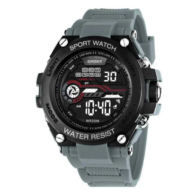 Fashion electronic watch for teenagers in one of ten available colours.