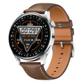 Sports health monitoring smart watch with 1.32-inch touchscreen on silicone wristband showing display interface
