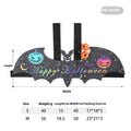 Halloween batwing costume for cats in felt fabric with bat wing design