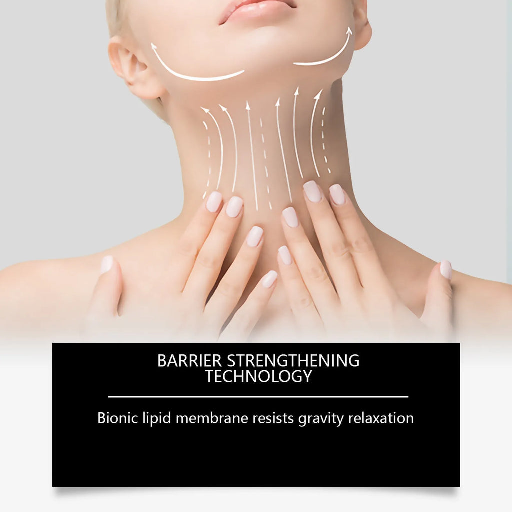 50g jar of neck firming cream with hydrolysed collagen and adenosine.