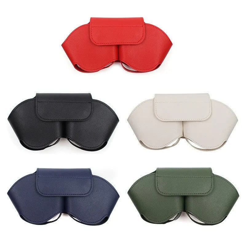 AirPods Max protective case in PU leather with sewing construction