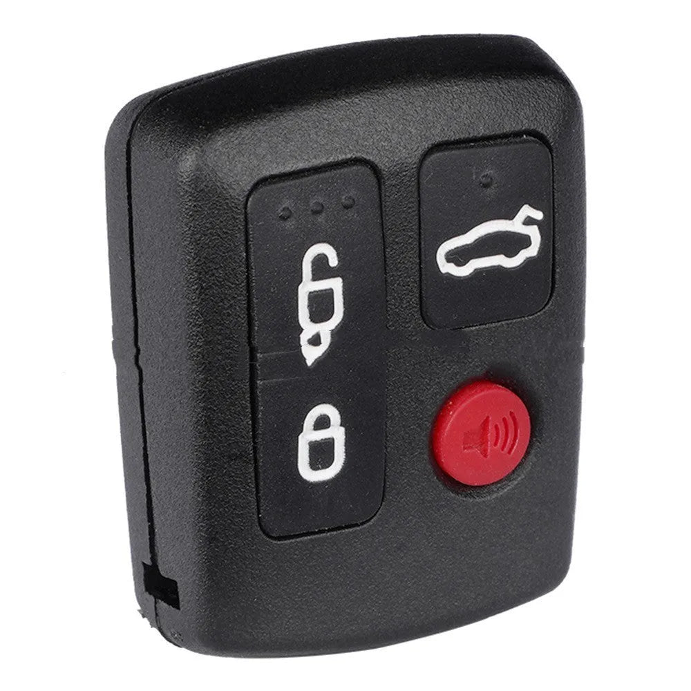 Ford car remote control key replacement shell in ABS plastic shown for 2+1 and 3+1 key styles.