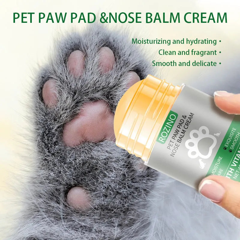 40g herb pet paw and neck cream with green tea, fragrant nose cream for general pet care