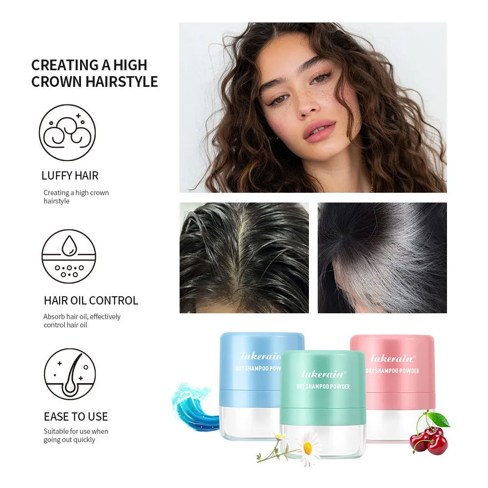 Disposable 5g dry hair booster powder kit with sponge headband and mirror for bangs.