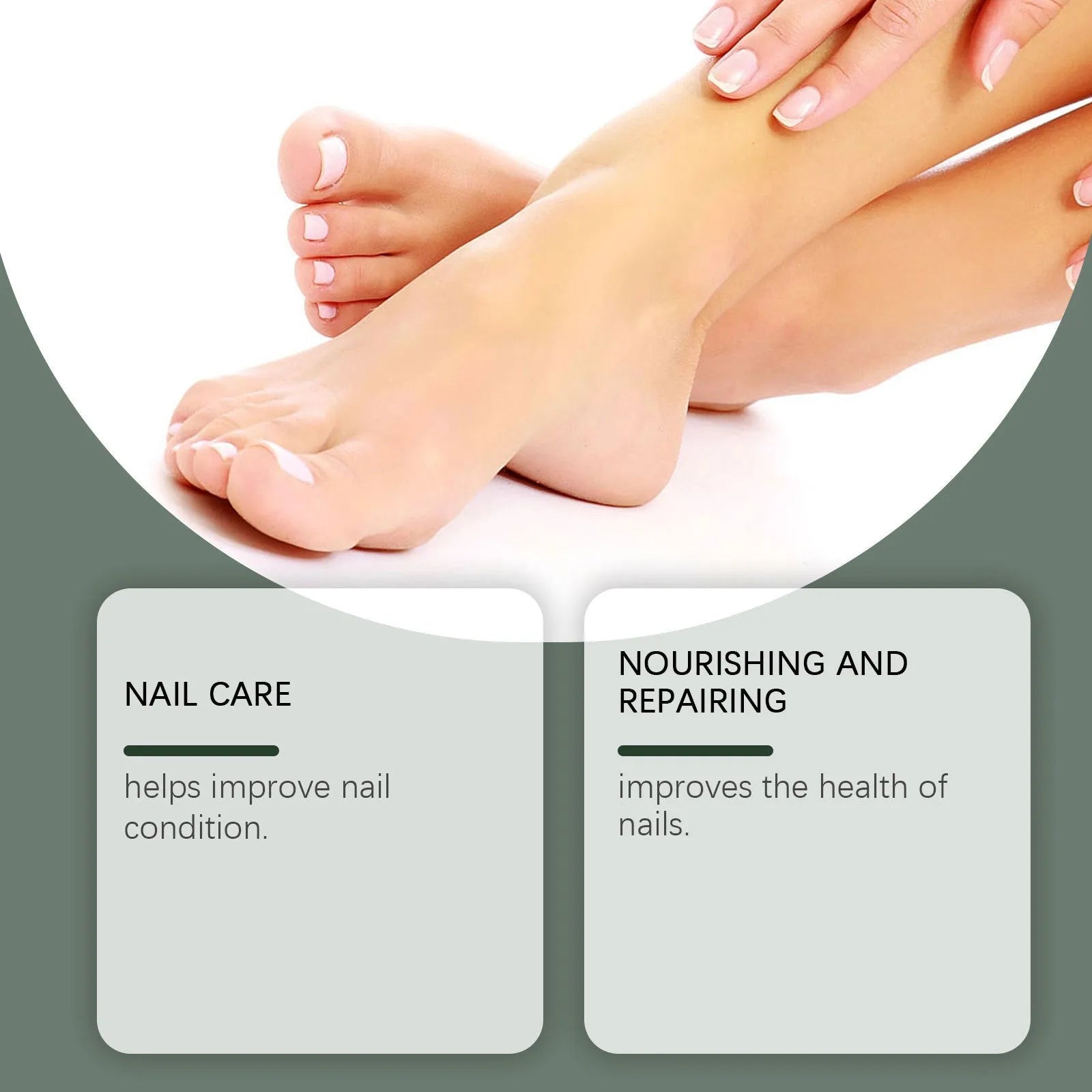 30ml nail care solution bottle with mild brightening and nourishing formula for daily nail treatment