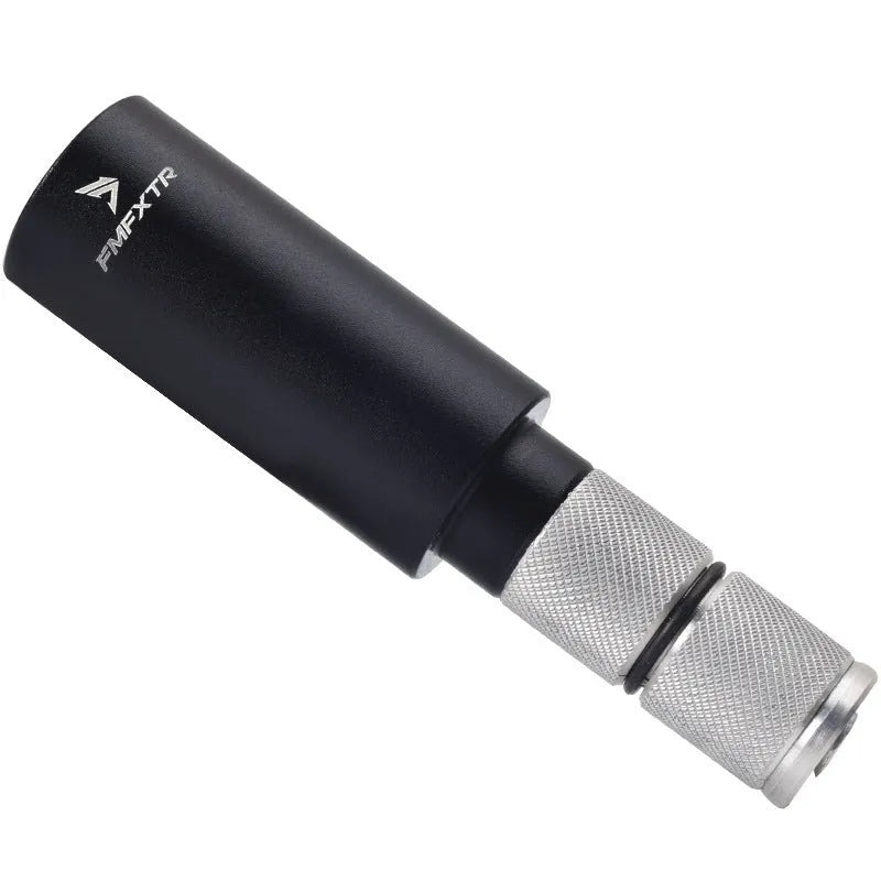 Aluminium alloy folding bike handlebar extension rod for car mounting with 15-20mm range