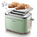 Multi functional teddy bear toaster in Morning Mist Green, 2 slice, 730W, 285x160x185mm, with CH or EU plug option