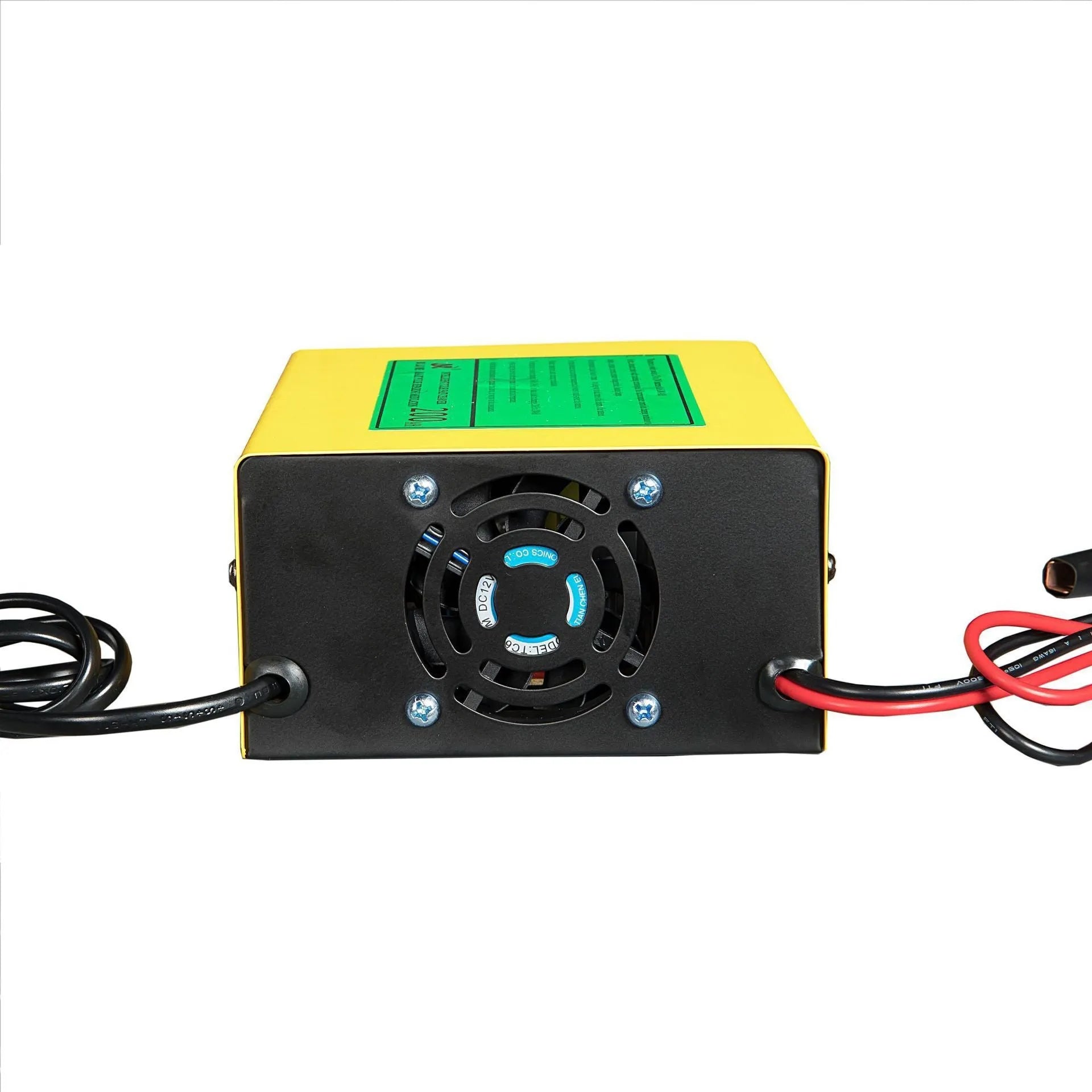 BT 168 model 12V and 24V portable automobile battery charger with American plug for lead acid batteries.