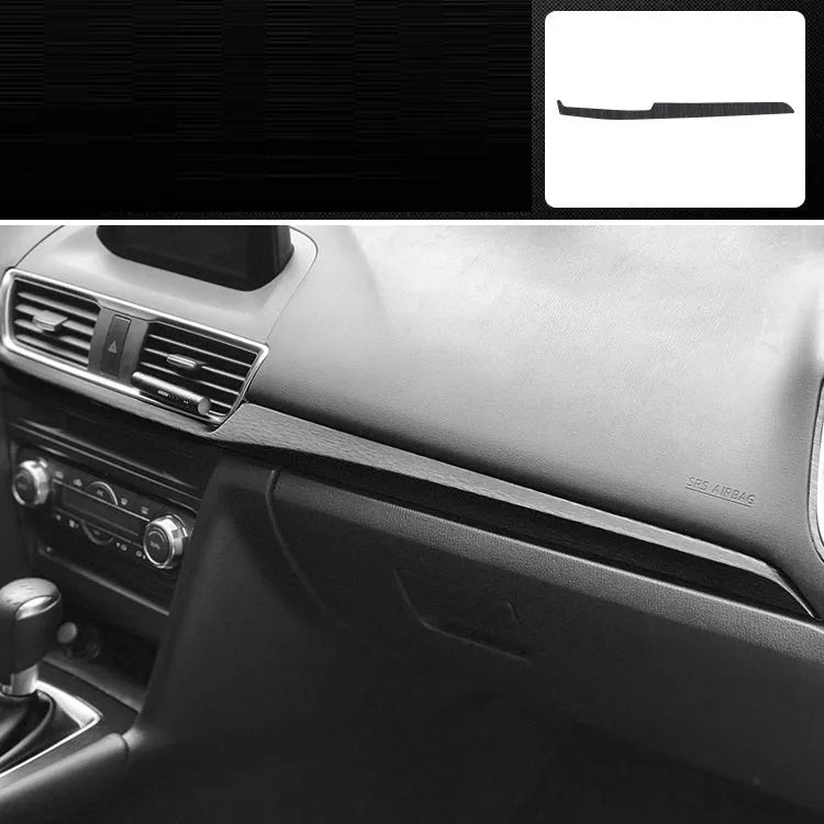 Unksera car interior decorative film sticker kit for centre console and instrument panel protection