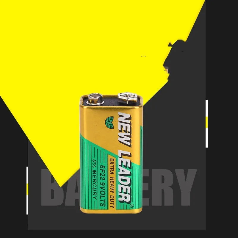Xinlida 9V alkaline battery with 6F22 terminals for wireless devices