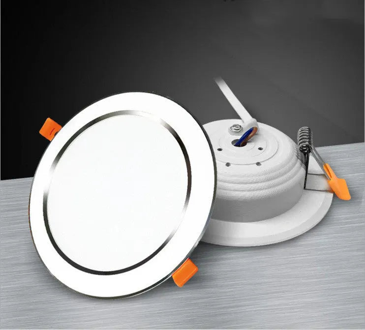 Aluminium shell anti-fog straw hat style LED recessed downlight ceiling light