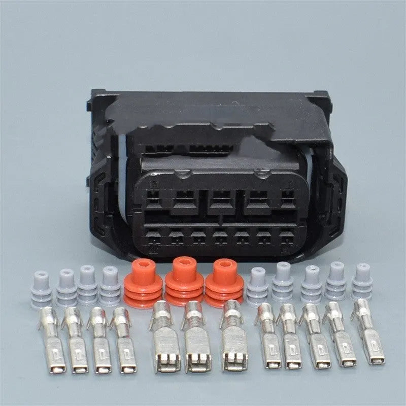 Black BMW headlight line speed plug connector for X1 E90 E92 vehicles