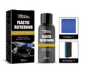 Nano plastic refresh coating kit with repair agent bottle, cleaning sponge and polishing towel