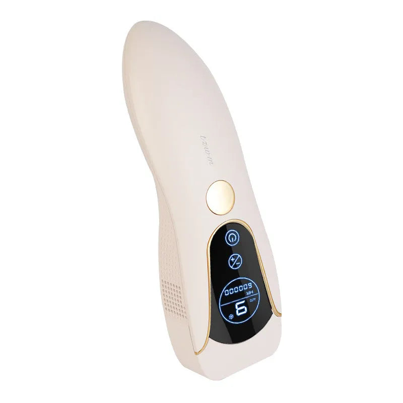 Freezing point hair removal device in sundial white, green or pink colour with 36W power for body face leg and private part use